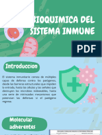 Presentación Biología Células Infantil Orgánico Verde y Azul