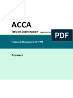 ACCA FM TuitionExam CBE 2021-2022 As JG21Jan SPi15Mar