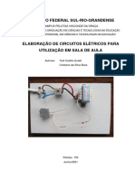 Elaboração de Circuitos Elétricos para Utilização em Sala de Aula