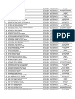 Bancas e Horários Dos Testes de Aptidão