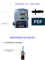 Bomba de Infusão - Samtronic - ST 1000 SET - Apresentação