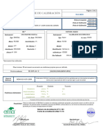 Informe de Calibración