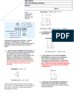 Apos. 01 - Operações Com Números Decimais