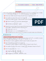 Nombres Complexes Série BAC PC