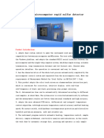 KZDL 800B+Microcomputer+Rapid+Sulfur+Detector