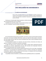 Diversidade E Inclusão Na Sociedade