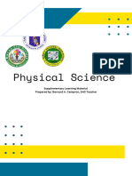 Physical Science Supplementary Learning Material 23 24