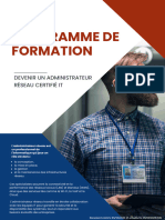 Plaquette de Formation Admin Réseau 2023