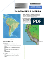 5°sec - Geomorfología de La Sierra