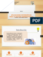 Aplicaciones Informáticas PPT Clase 1