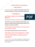 Diversidad Cultural y Convivencia Intercultural