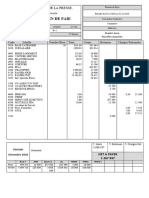 Bulletin de Paie - Decembre