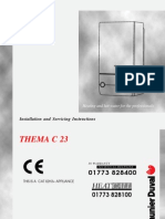 Saunier Duval Thema C23 Installation Manual