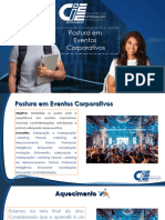 Postura em Eventos Corporativos - Remoto