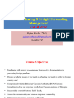 Customs Clearing Freight Forwarding Management