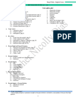 Revisão de Níveis A1 - A2