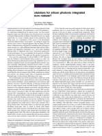 High Speed Phase Modulators For Silicon Photonic Integrated