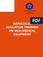 Biomedical Education Training On MCH Medical Equipments