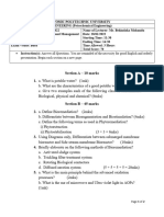 Water Treatment and Management Exams