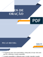 Tipos de Oração