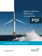 Beatrice Offshore Wind Farm Consent Plan