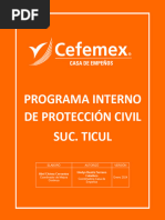 Programa Interno de Protección Civil 2024 Ticul