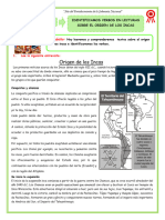 Act-Lunes-Identificamos Verbos en Lecturas Sobre El Origen de Los Incas