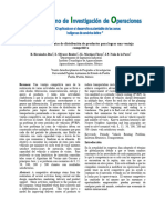 Mejoramiento de Rutas de Distribucion de