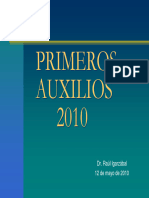 Primeros Auxilios 2010