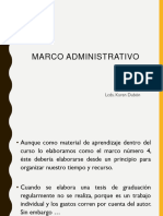 Tema 4 U. 4 Marco Administrativo