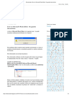 Error en Microsoft Photo Editor - No Guarda Documentos