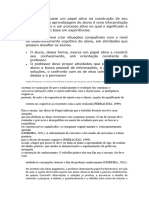 As Crianças Possuem Um Papel Ativo Na Construção de Seu Conhecimento