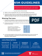 Lane Swim Guidelines Page