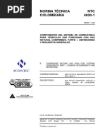 NTC 4830-1 Componentes