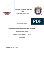 4.2 Uso Indiscriminado de La Ciencia y Tecnología