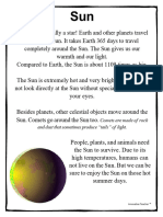 Celestial Bodies Worksheet 