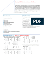 1 2eliminacao Gaussiana EXERCICIOS