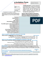 Coru Evetting Invitation Form