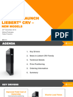 Product Launch: Liebert CRV