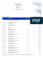 Bank Statement X3month