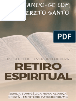 Retiro Espiritual Conetando-Se Com o Espírito Santo