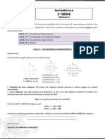 Trigonometria e Matrizes