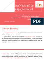 Política Nacional de Participação Social