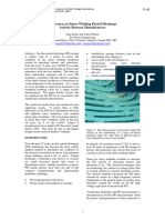 Differences in Stator Winding Partial Discharge Activity Between Manufacturers