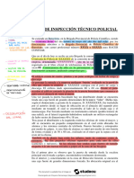 Acta de Inspección Ocular, Ejemplo de Las Partes