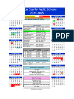 Proposed MCPS Calendar 2024-25