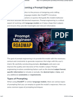 Roadmap of Becoming A Prompt Engineer - GeeksforGeeks