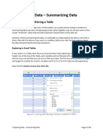 5 Summarizing Data