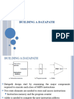 Building A Datapath