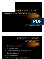 Management of Hiv Positive Pregnant Woman